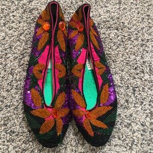 Beverly Feldman vintage flats 8.5
